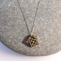 Gold Overlay Tag Set