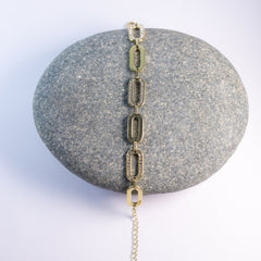 Golden Shine Capsule Bracelet