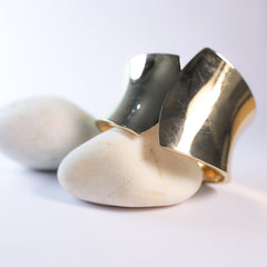 Golden Dune Bend Cuff bracelet