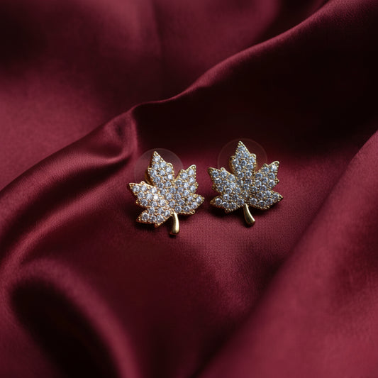 Golden Ember Studs