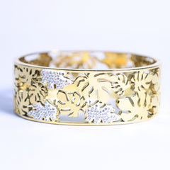 Golden Aurea Petal Cuff