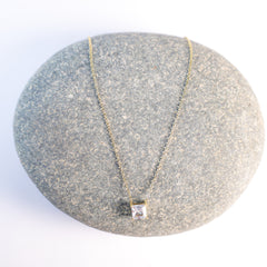 White Gem Pendant