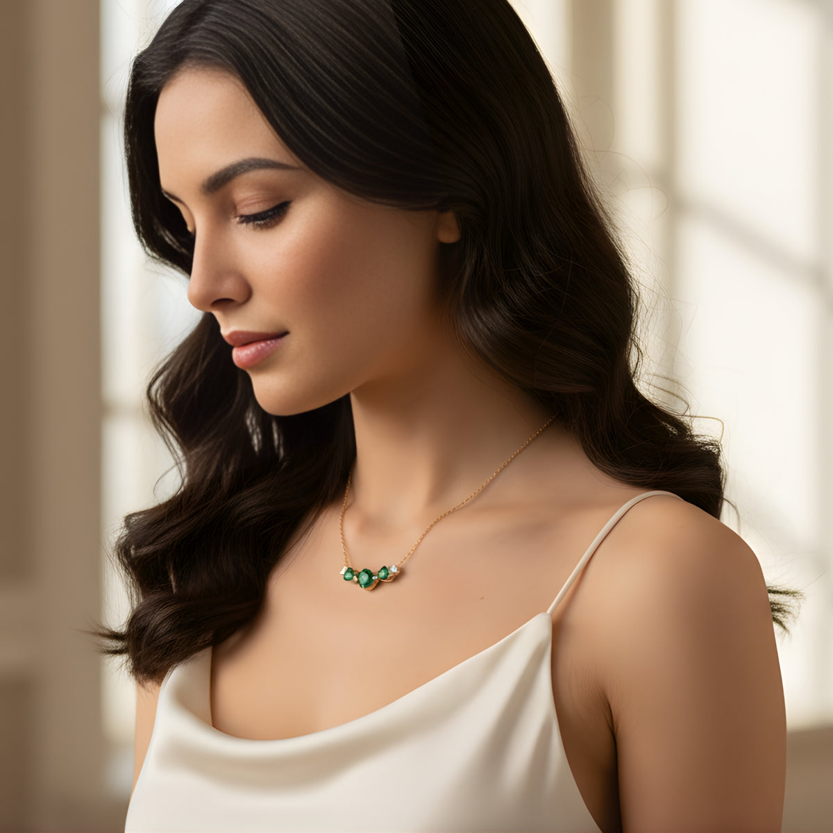 Emerald Wing Pendant