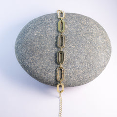 Golden Shine Capsule Bracelet