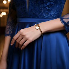 Aurum Lustre Fleur bracelet