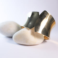 Golden Dune Bend Cuff bracelet