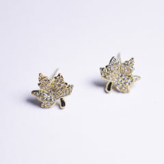 Golden Ember Studs