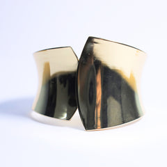 Golden Dune Bend Cuff bracelet