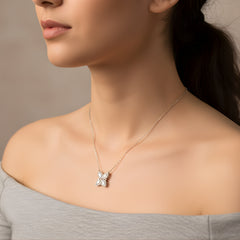 Four-Leaf Echo Pendant