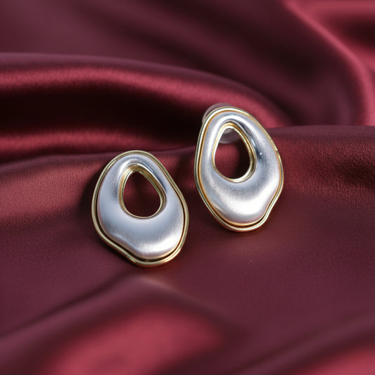 Glacier Flow Sterling Studs