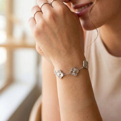 Starlit Petal Bracelet