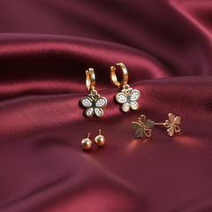 Resilience Charm Trio Earring Set