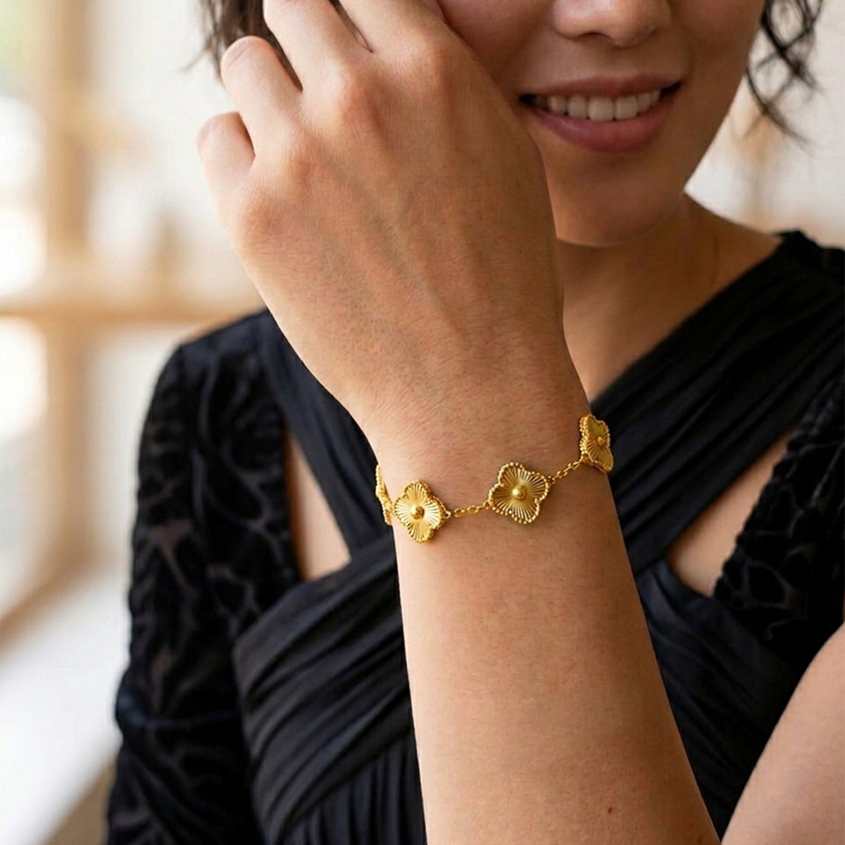Sunlit Petal Bracelet